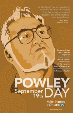 Powley Day poster